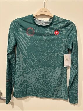 CASTELLI x TBD Bicycle Running Tech Shirt Women’s S NEW